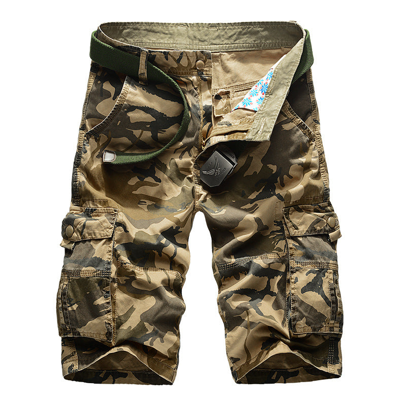 Nexenri Camo Multi-pocket Men Shorts