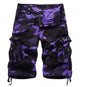Nexenri Men's outdoor camouflage cargo shorts