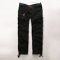Casual Camo Military Multi-pocket Men's Straight Pants