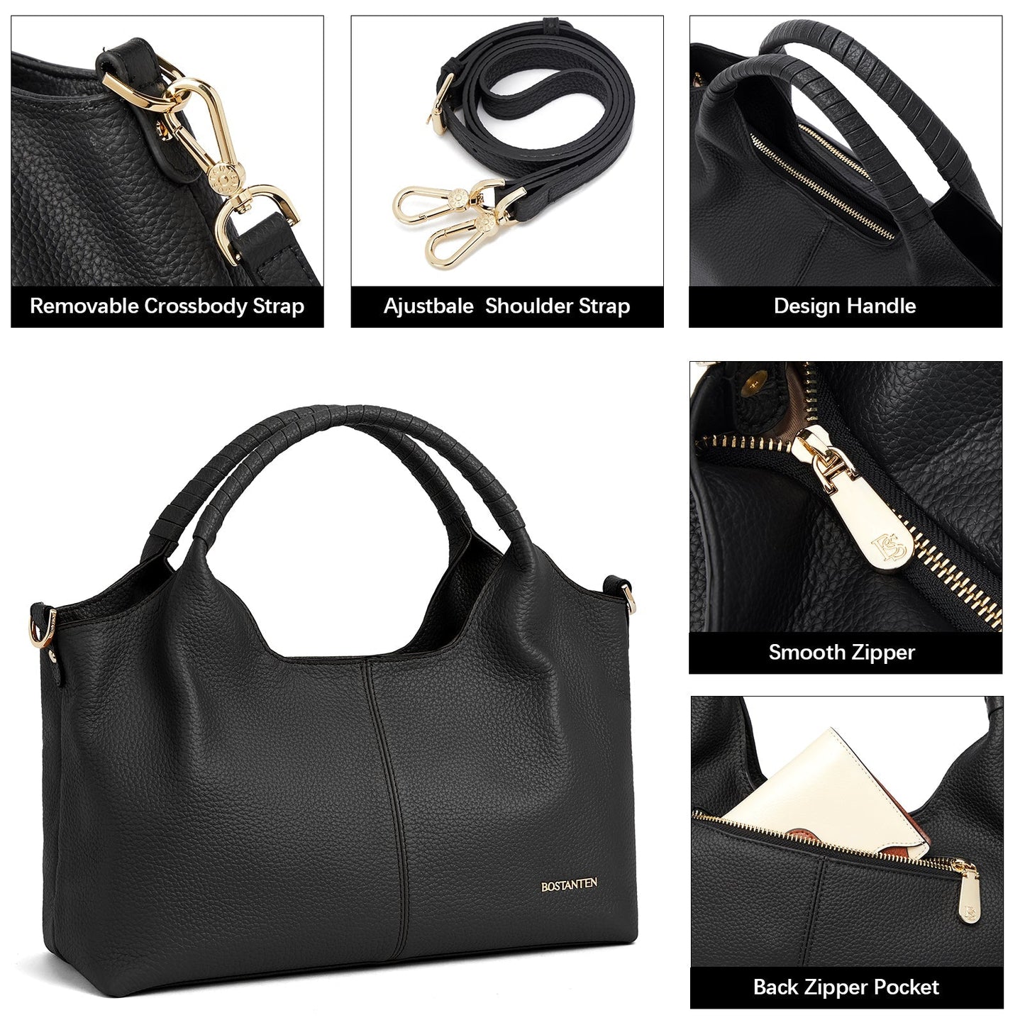 Nevin Genuine Leather Satchel Tote