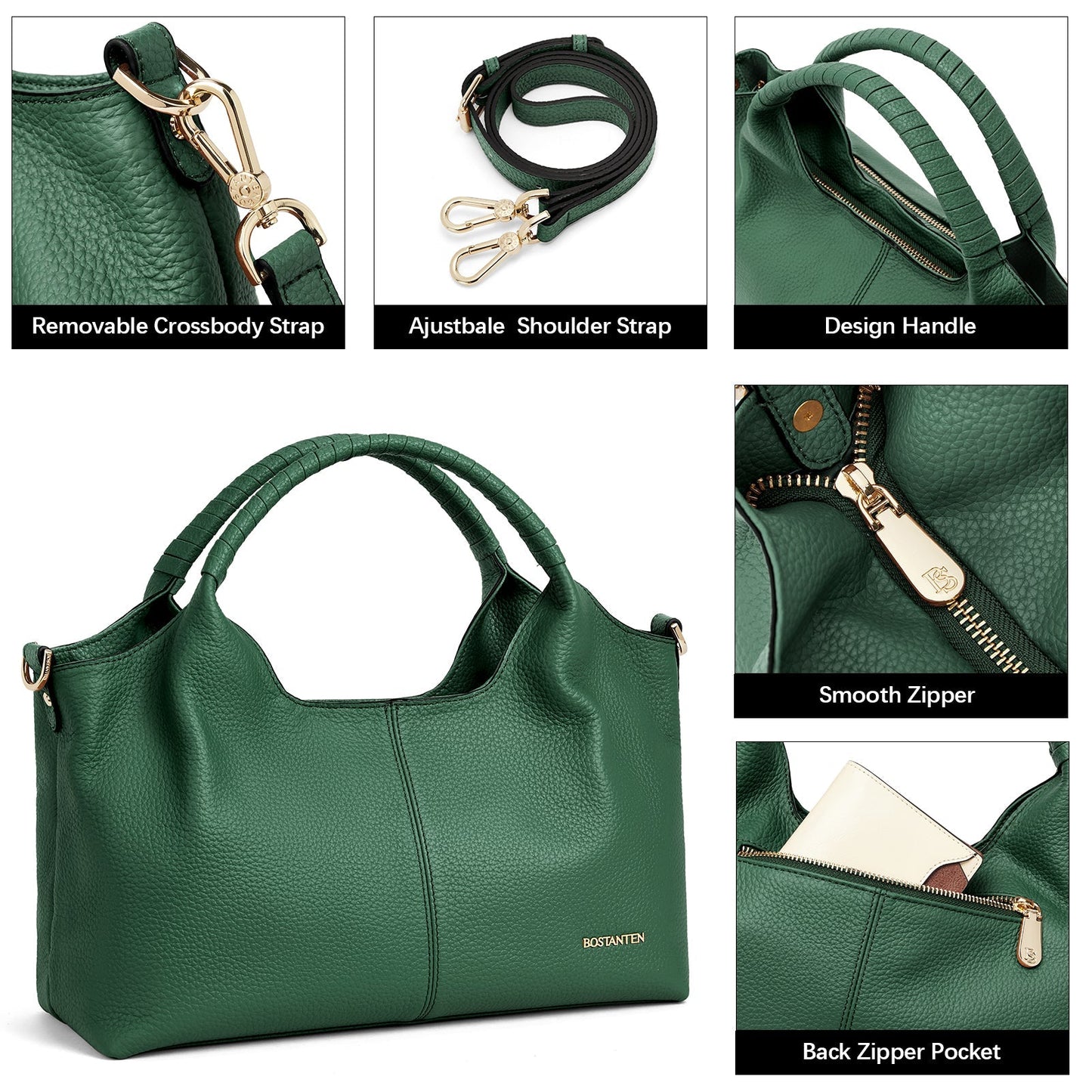 Nevin Genuine Leather Satchel Tote