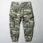Outdoor Cotton Loose Pocket Men's Pants