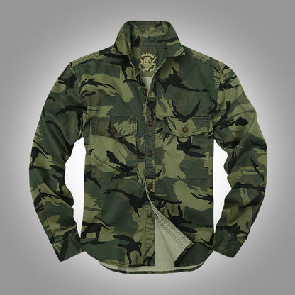 Nexenri Outdoor Camo Long Sleeve Shirt