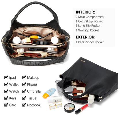 Nevin Genuine Leather Satchel Tote