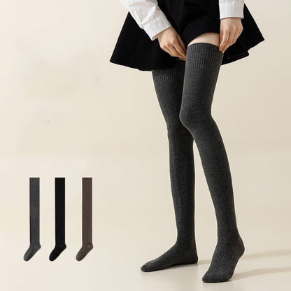 Women's Warm Elastic Thigh High Socks
