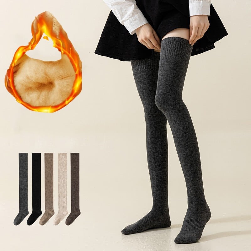 Women's Warm Elastic Thigh High Socks