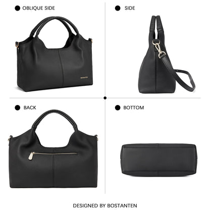 Nevin Genuine Leather Satchel Tote