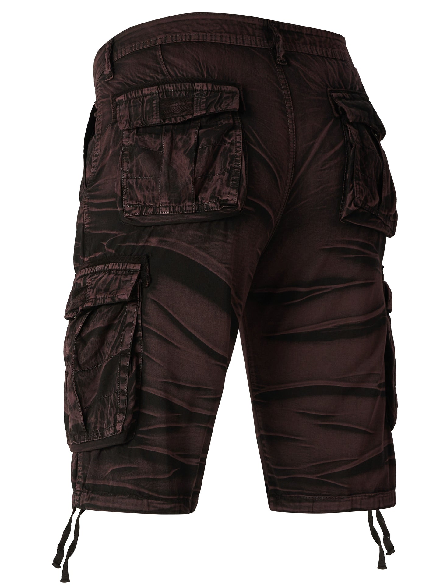 Nexenri Camo Pattern Cotton Cargo Shorts