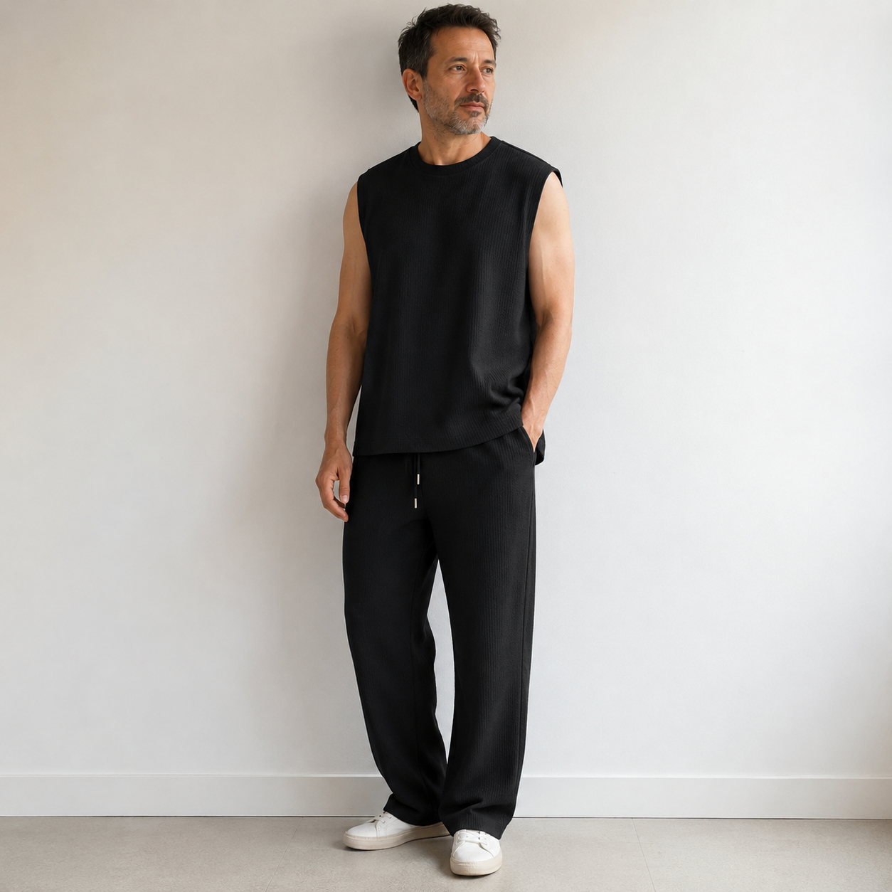 Nexenri Sleeveless Lounge Set
