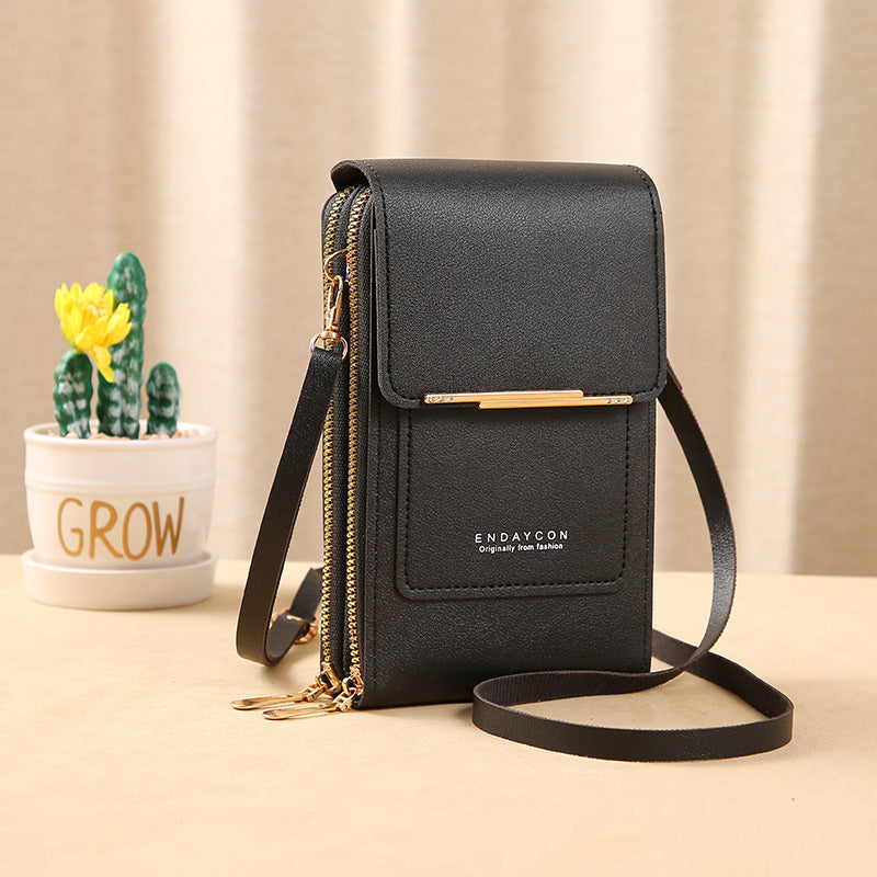 Premium Crossbody Bag with Touchscreen for Women