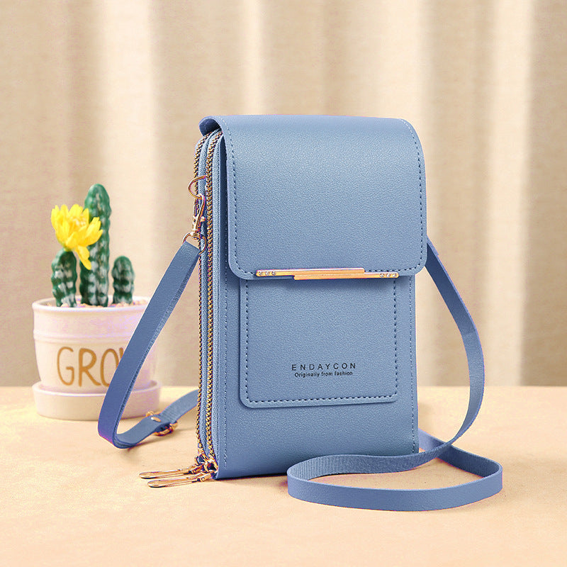 Premium Crossbody Bag with Touchscreen for Women