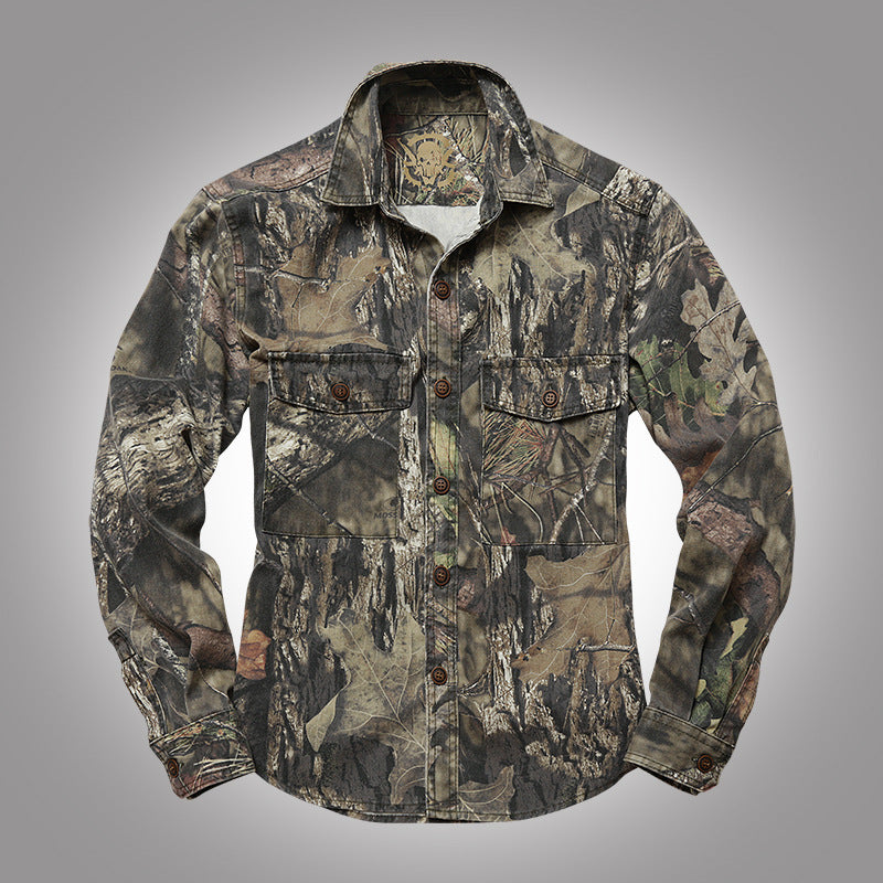 Nexenri Outdoor Camo Long Sleeve Shirt