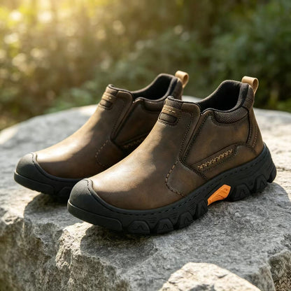 ⏰Last Day! 45% OFF🔥Men’s Genuine Leather Slip-On Outdoor Walking Shoes