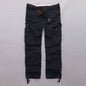 Casual Camo Military Multi-pocket Men's Straight Pants