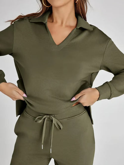 Travel Sets for Women 2 Piece Sets Outfits Casual Long Sleeve Sweatsuits