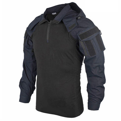 Nexenri Outdoor Cool Hooded Long Sleeve Men's T-shirt
