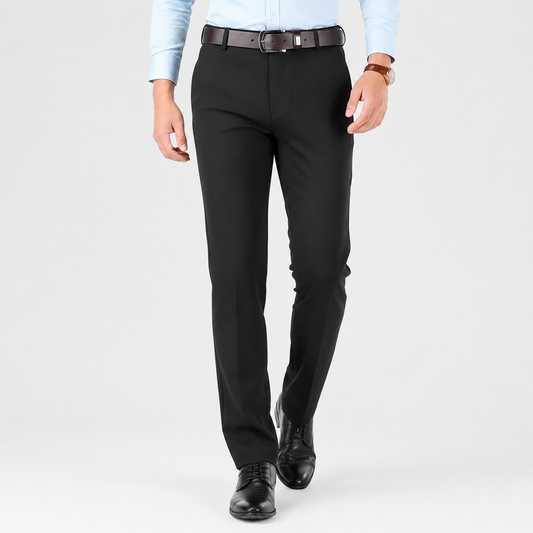 Men's All-Day Comfort Dress Pants – Stretch Work & Casual Trousers