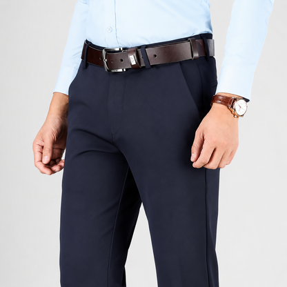 Men's All-Day Comfort Dress Pants – Stretch Work & Casual Trousers