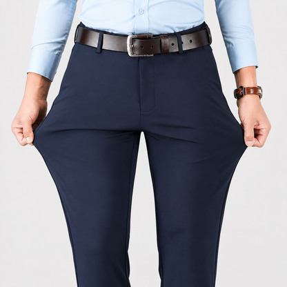 Men's All-Day Comfort Dress Pants – Stretch Work & Casual Trousers