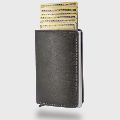 Slim Pop-Up RFID Aluminum Wallet