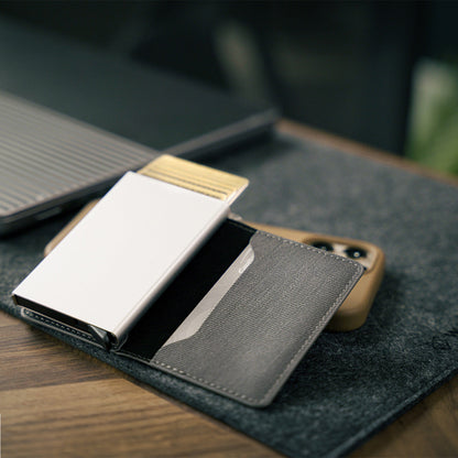 Slim Pop-Up RFID Aluminum Wallet