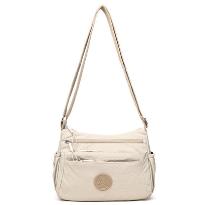 Multi-Compartment Lightweight Crossbody Bag for Women