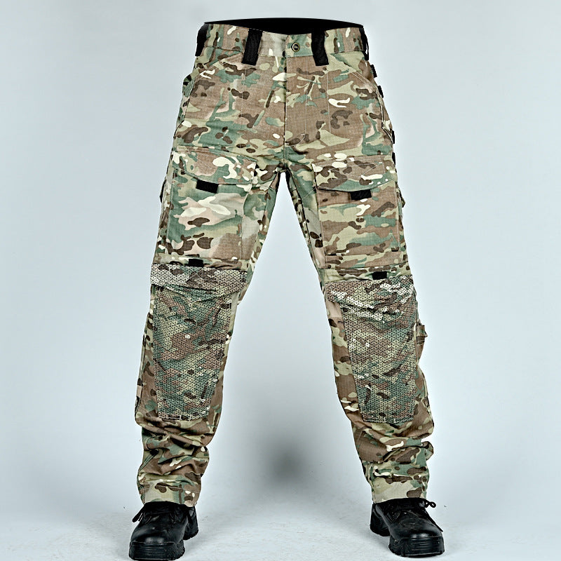 Nexenri Outdoor Split Joint Loose Men's Pants