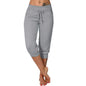 High-waisted drawstring pocket sweatpants