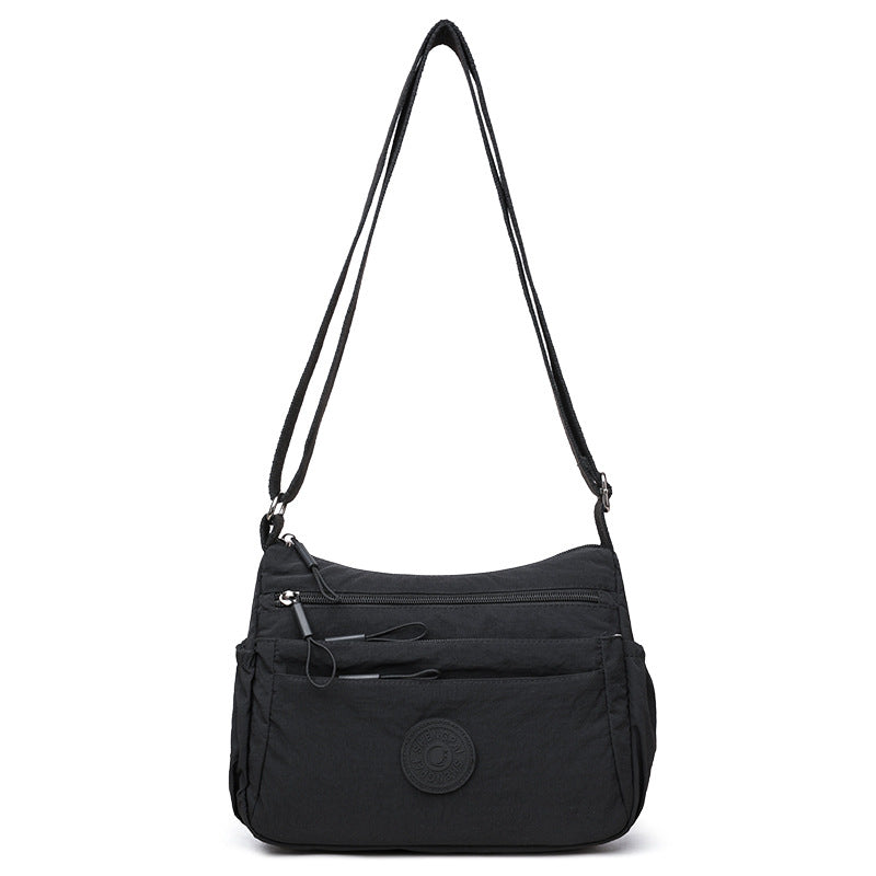 Multi-Compartment Lightweight Crossbody Bag for Women