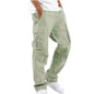 Men's Military-Inspired Multi-Pocket Cargo Pants