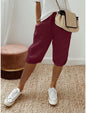 Women's Casual Cotton Linen Capris