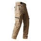 Men's Multi Pocket Plain Breathable Moisture Outdoor Daily Pants