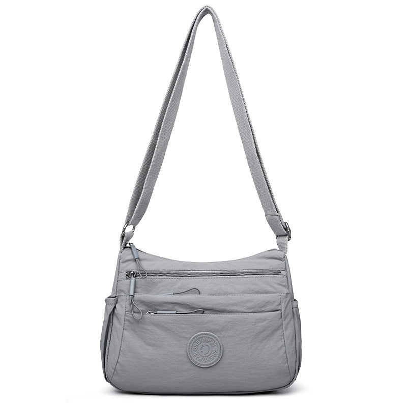 Multi-Compartment Lightweight Crossbody Bag for Women