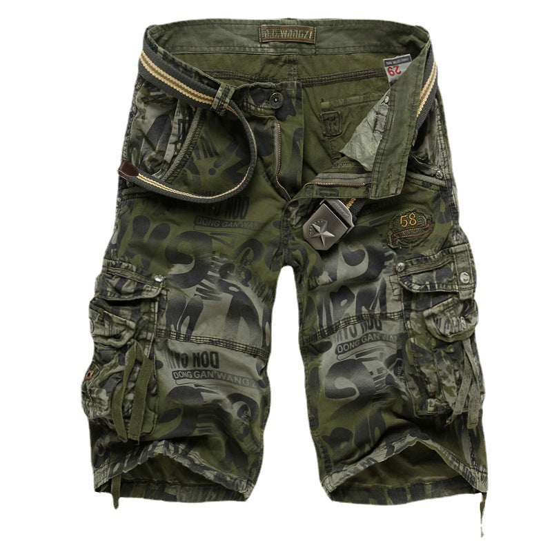 Nexenri Men's Camouflage Cargo Shorts
