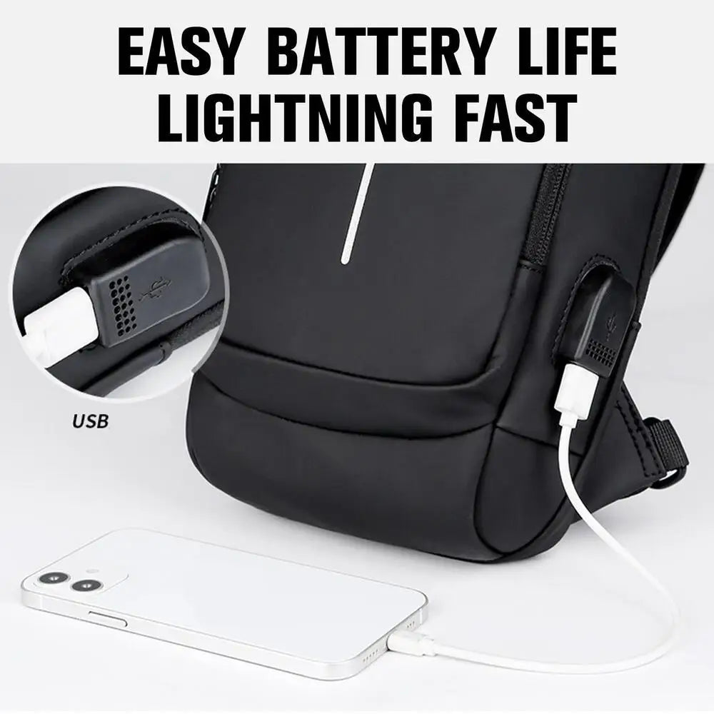 Anti-Theft Waterproof Crossbody Bag