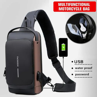Anti-Theft Waterproof Crossbody Bag