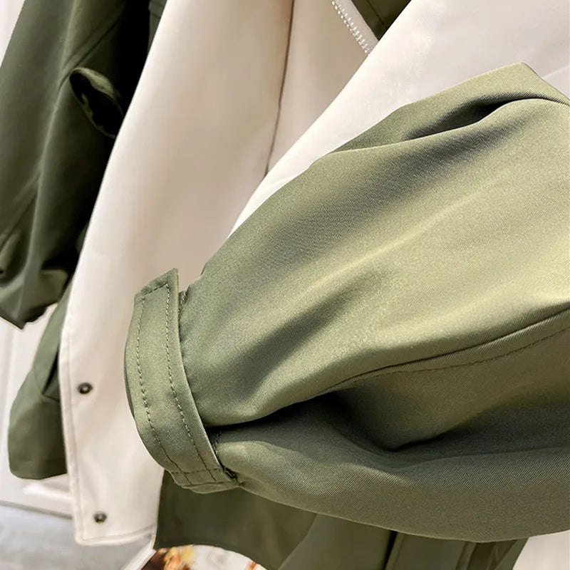 Elegant All-Weather Windbreaker Jacket