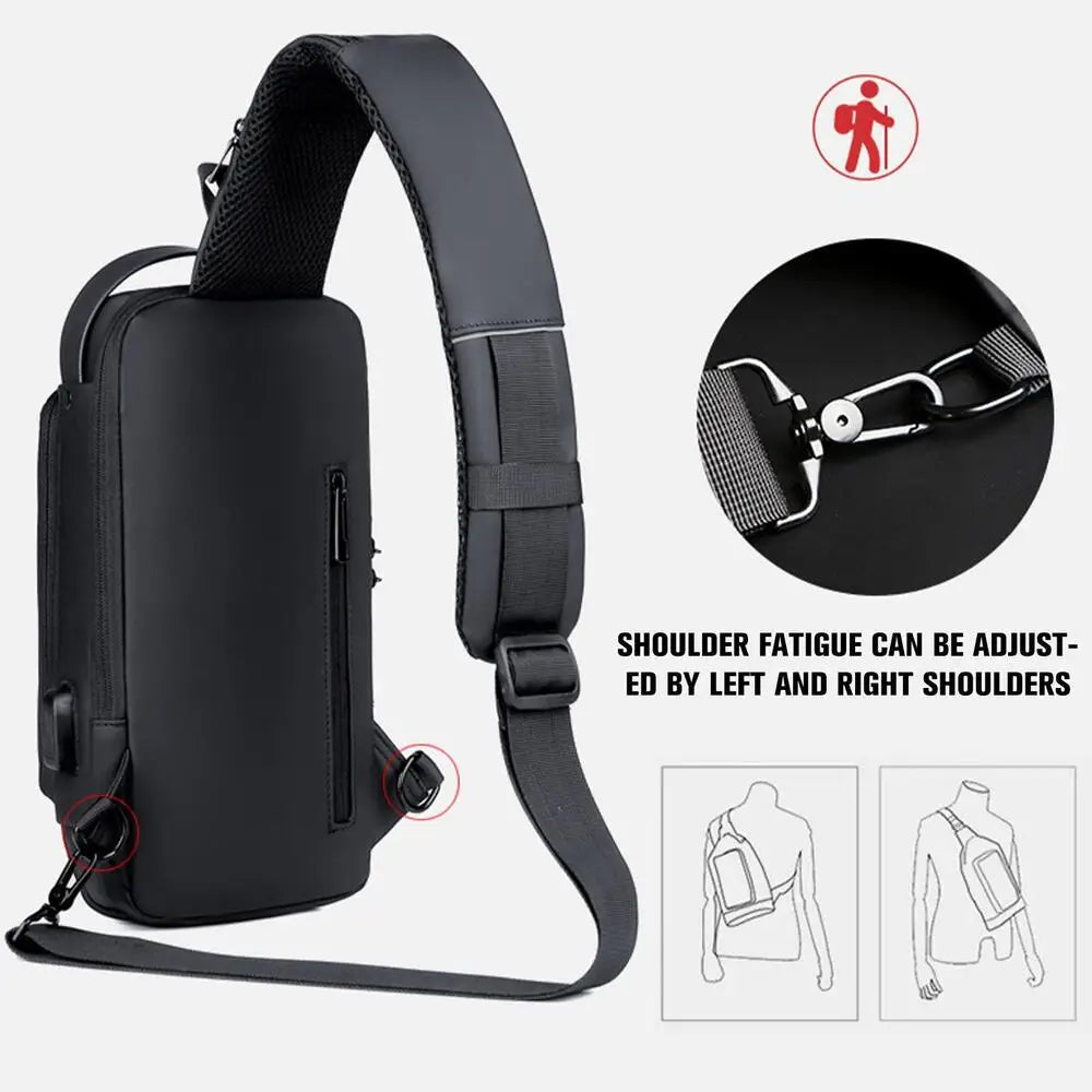 Anti-Theft Waterproof Crossbody Bag