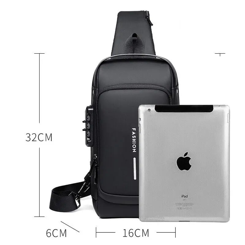Anti-Theft Waterproof Crossbody Bag