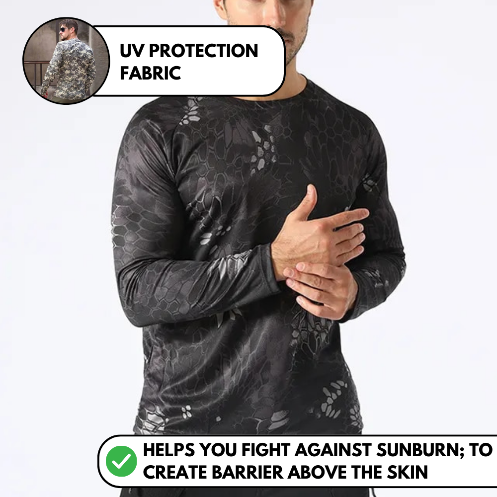 Nexenri Tactical Shirt  - Breathable Hiking Long Sleeves