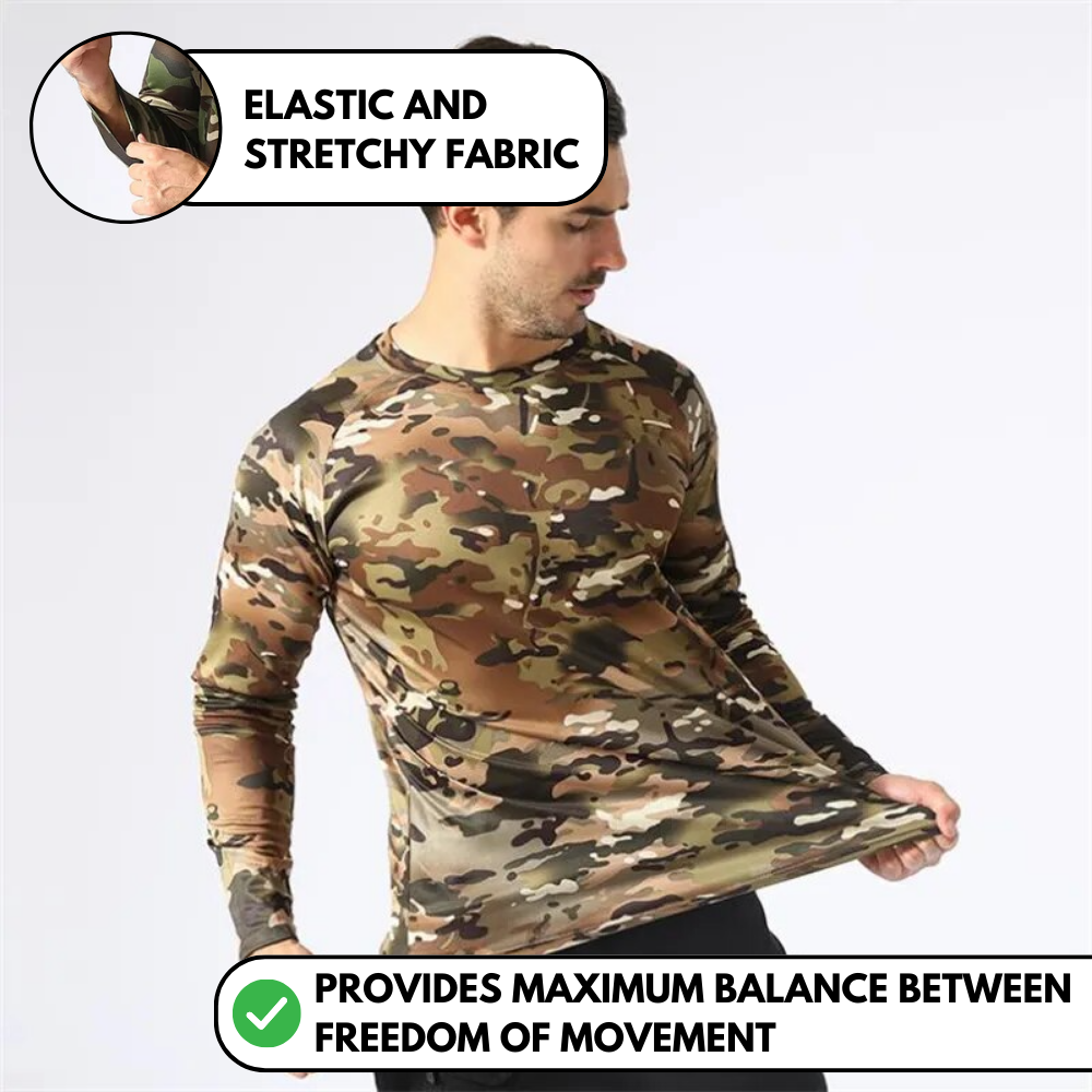 Nexenri Tactical Shirt  - Breathable Hiking Long Sleeves