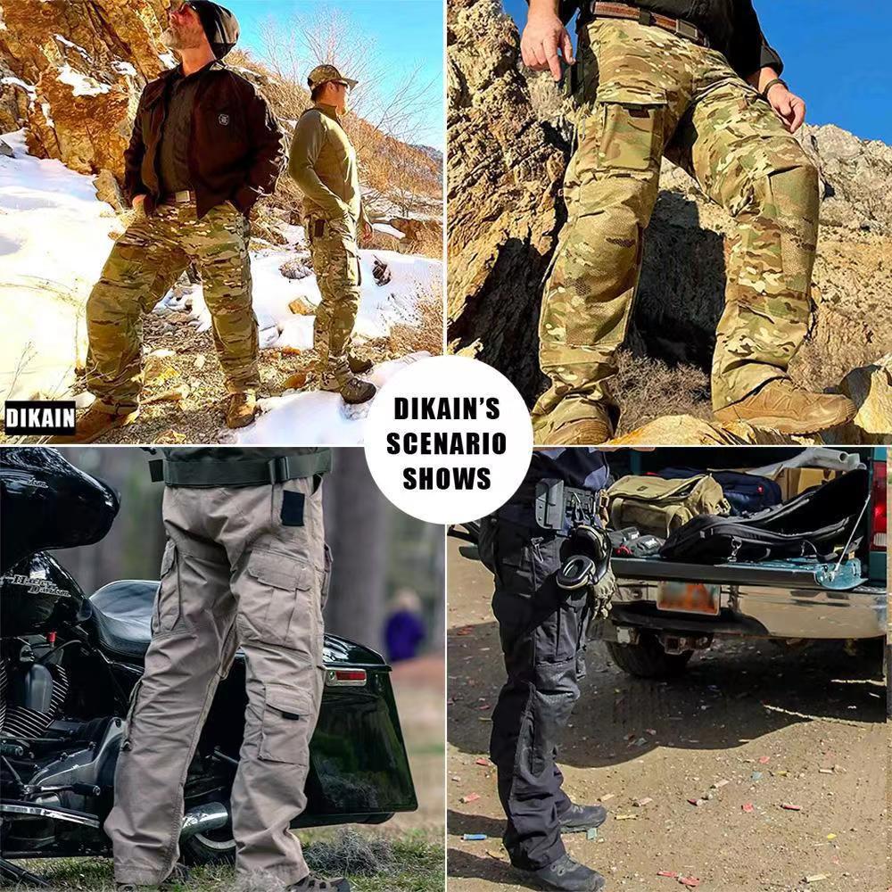 Nexenri Outdoor Tactical Big-Pocket Men's Pants