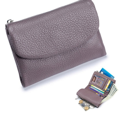 Last Day 49% OFF Pebble Leather Wallet Buy 2 Get Free Shipping Today