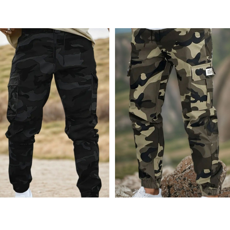 Men’s Tactical Work Multi-Pocket Pants Cargo Pants
