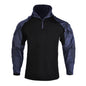 Nexenri Outdoor Cool Hooded Long Sleeve Men's T-shirt