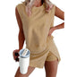 Summer Sets Women 2 Piece Outfits Shorts Tank Top and Casual Skort Lined Split Athletic Skirt Set Travel Outfit