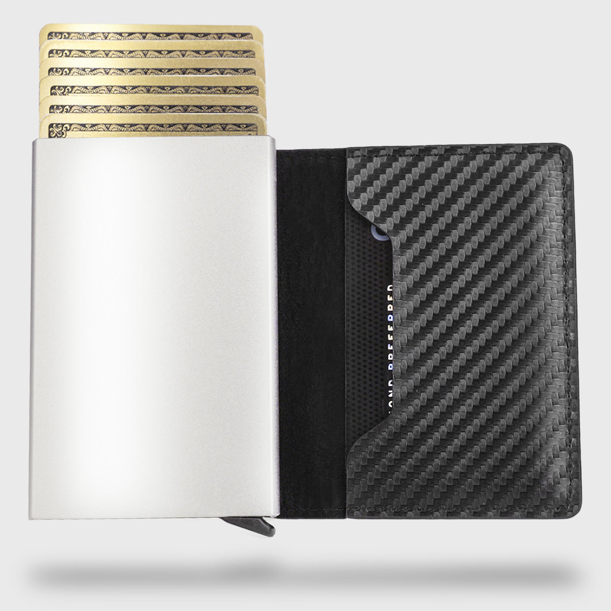 Slim Pop-Up RFID Aluminum Wallet