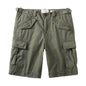 Casual Cotton Elastic Camouflage Men's Cargo Shorts