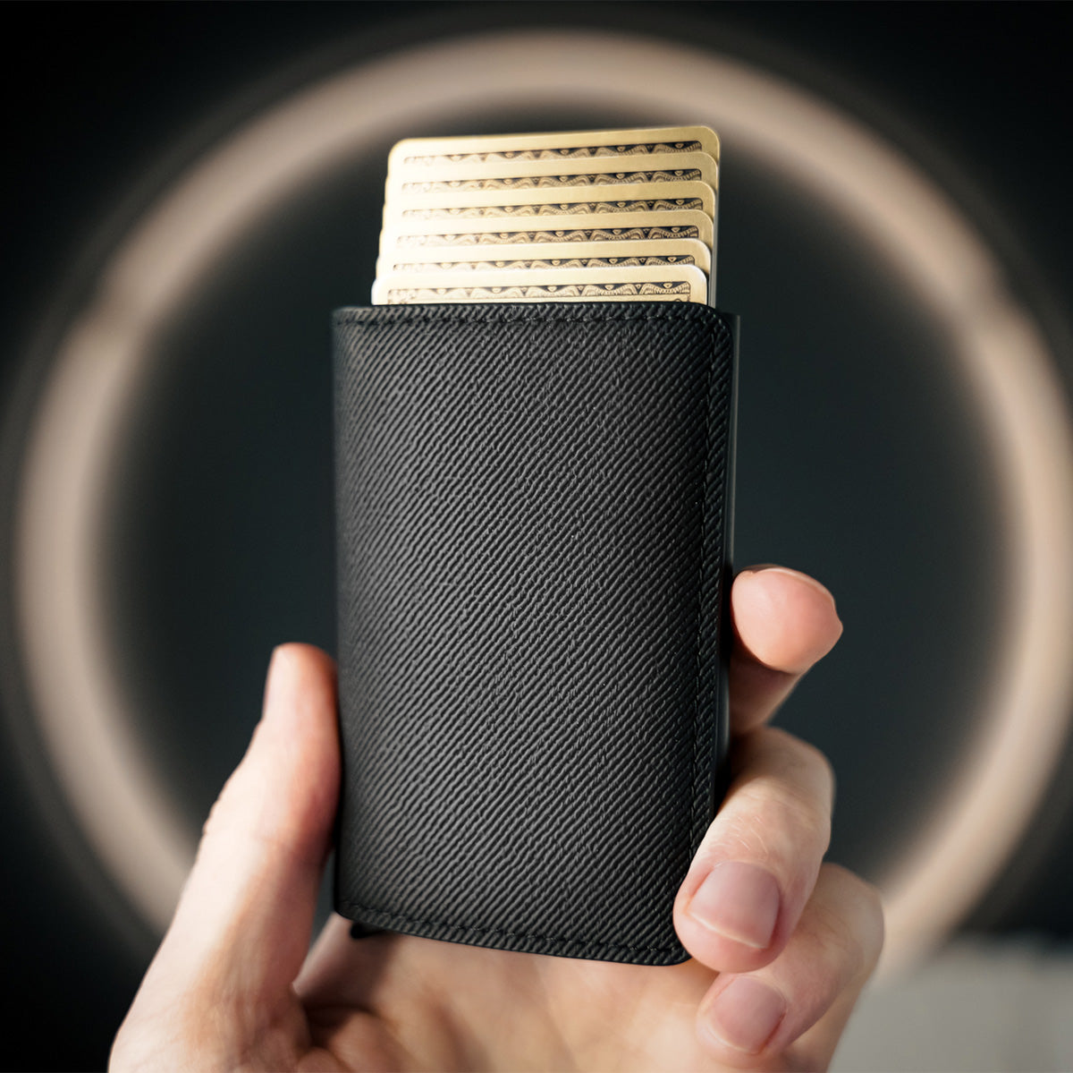Slim Pop-Up RFID Aluminum Wallet