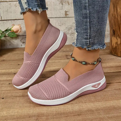 Women's Casual Breathable Slip On Sneakers